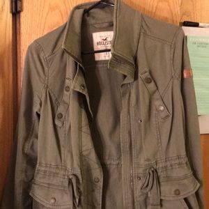 Hollister army jacket